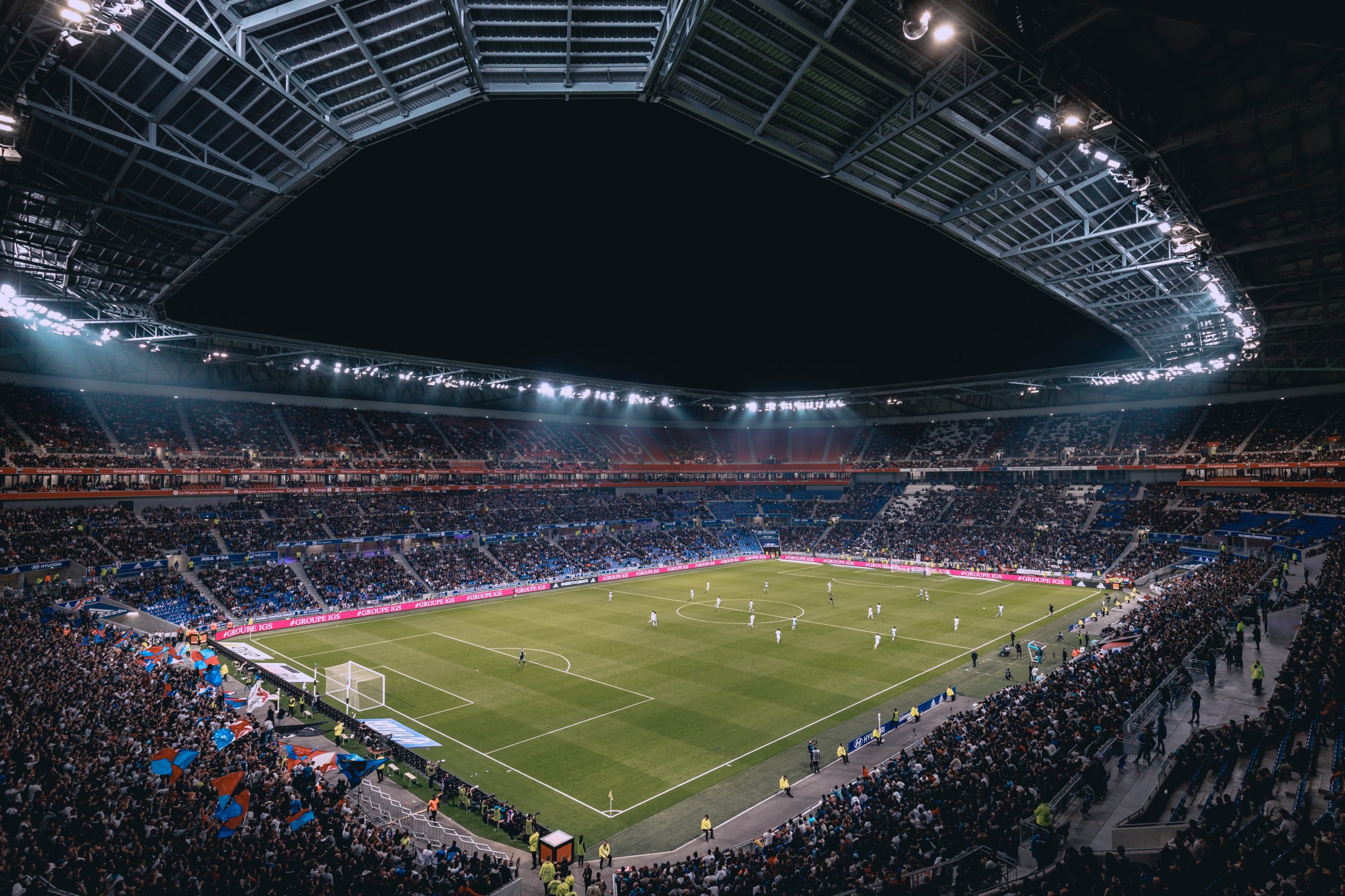 Lyon Groupama Stadium an ultraconnected football stadium Coexya