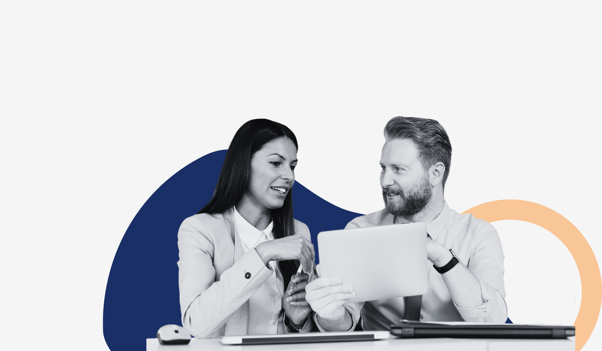 Illustration représentant le concept d'agents intelligents (IAgents) pour la productivité en entreprise